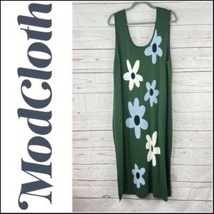 ModCloth Daisy Daze Forever Knit Midi Dress Size 2X